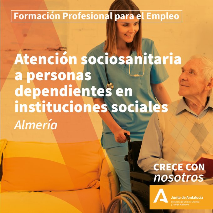 Curso de Atención Sociosanitaria a Personas Dependientes en Instituciones Sociales