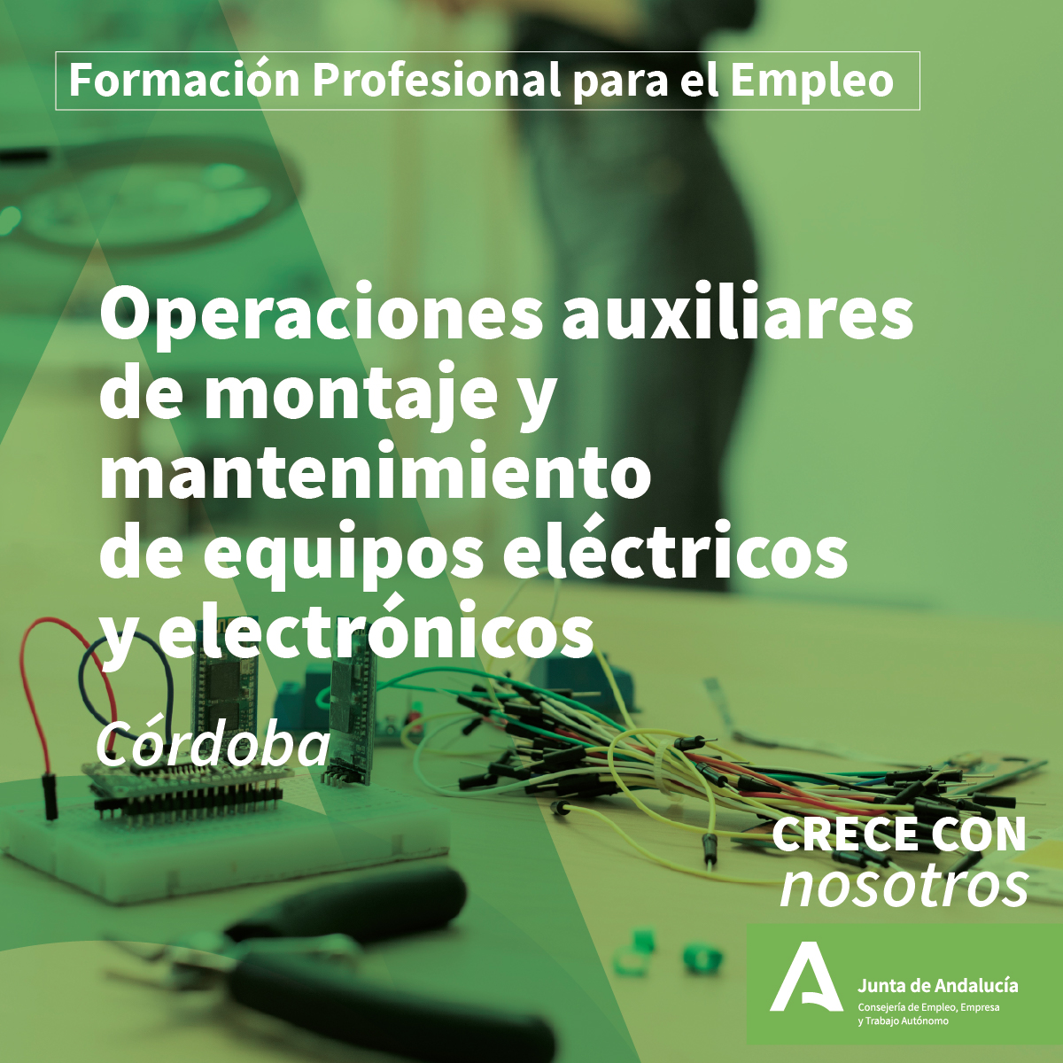 Operaciones Auxiliares de Montaje y Mantenimiento de Equipos Eléctricos y Electrónicos