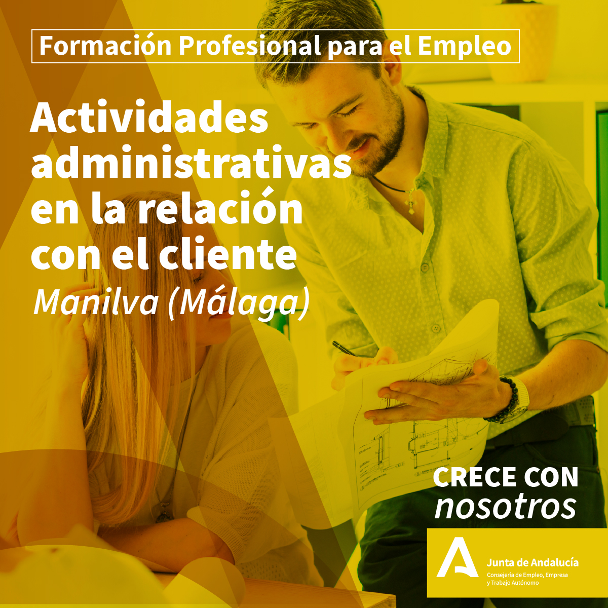 Curso de Actividades Administrativas en la Relación con el Cliente en Manilva (Málaga)