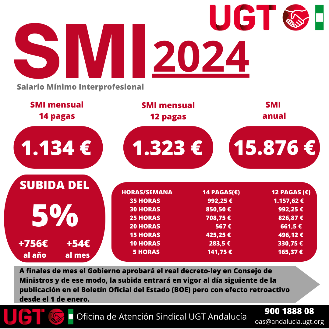 Salario mínimo interprofesional 2024