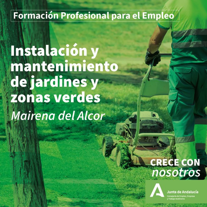 Curso de Instalación y Mantenimiento de Jardines y Zonas Verdes